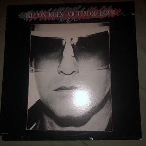 Victim of Love Elton John Vinyl 12" Vintage EX